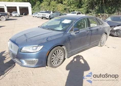 2018 Lincoln Mkz Select из США, поврежденный, VIN 3LN6L5C96JR614489